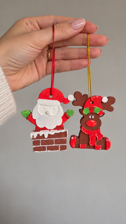 Kit de Natal para Pintar – Pai Natal a Acenar