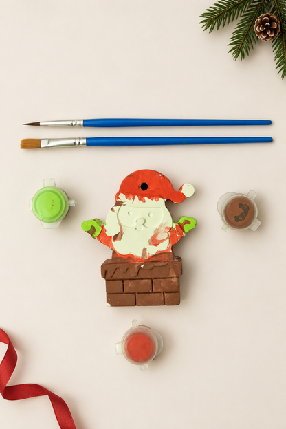 Kit de Natal para Pintar – Pai Natal a Acenar