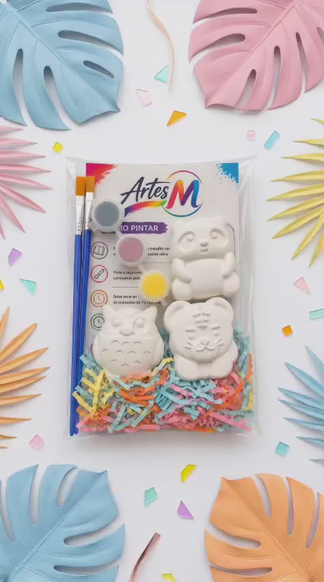 Lembrança de Aniversário Animais | Kit Criativo