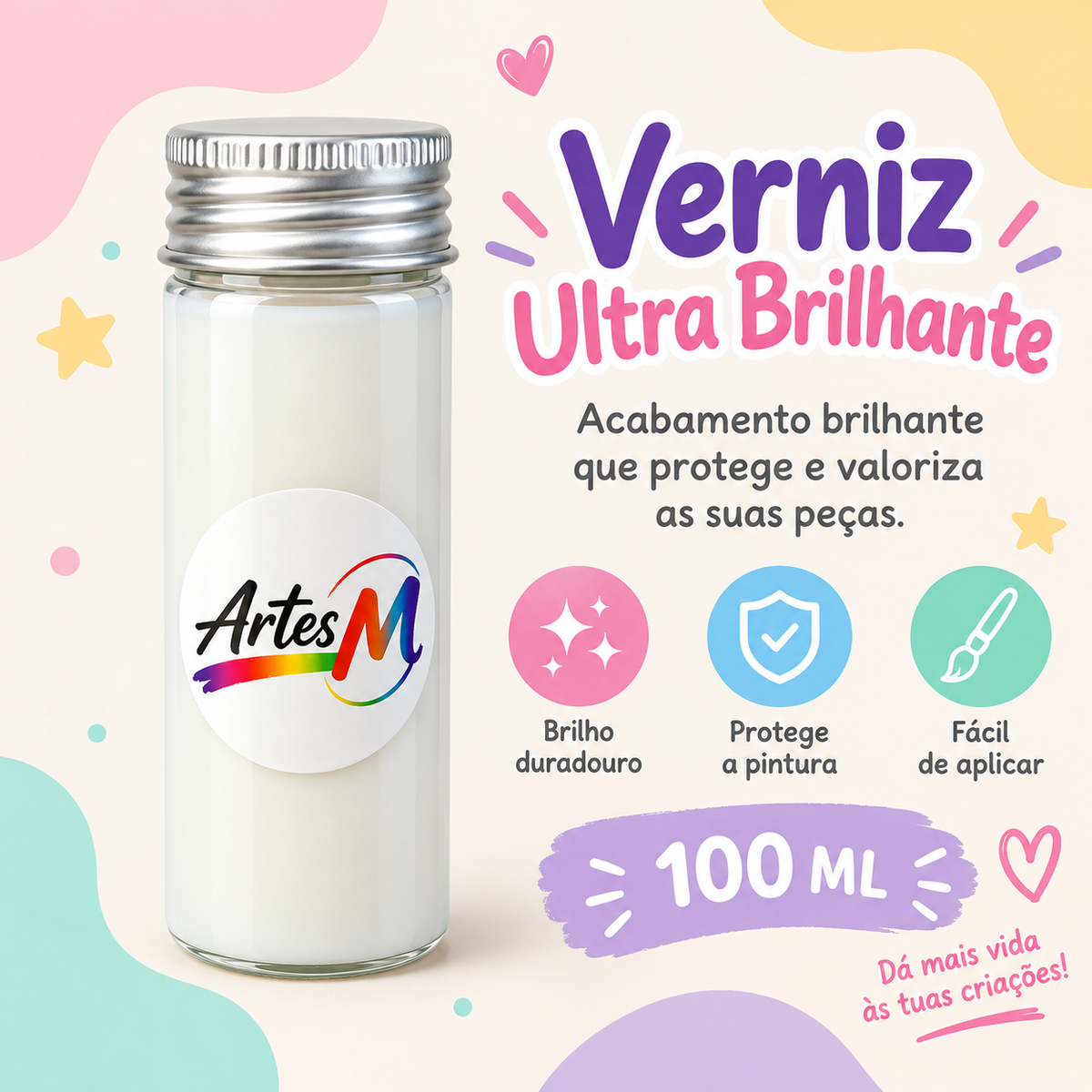 Verniz Ultra Brilhante 100 ml